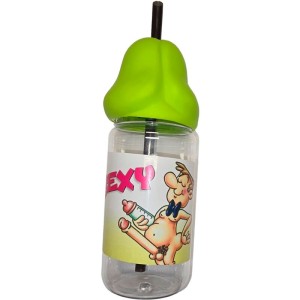 DIABLO PICANTE - BIBERON EN FORME DE PÃNIS 360 ML VERT